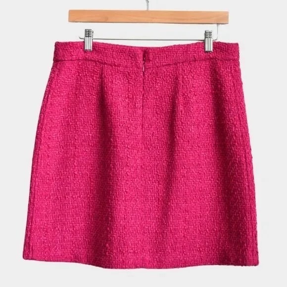 Pink Maison d'Amelie Skirt Women's Mini Lined Tweed, Size US 6 - Picture 3 of 5